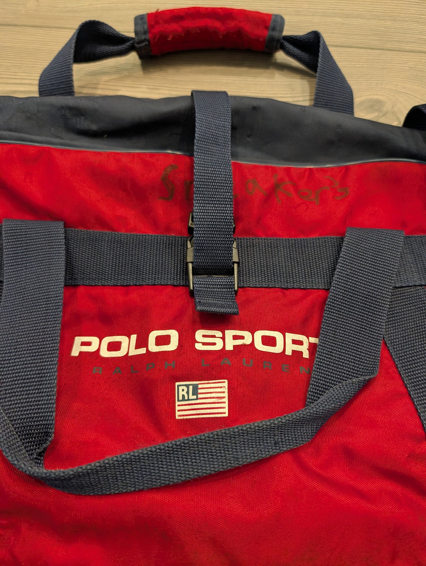 90s/Y2K Polo Sport Ralph Lauren Nylon Duffle Bag
