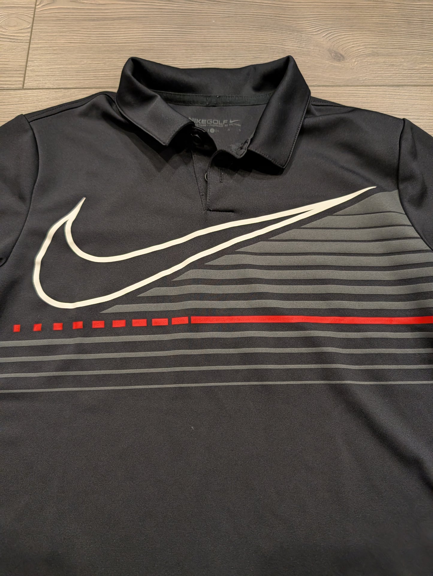 Youth Center Check Nike Golf Dri Fit T Shirt