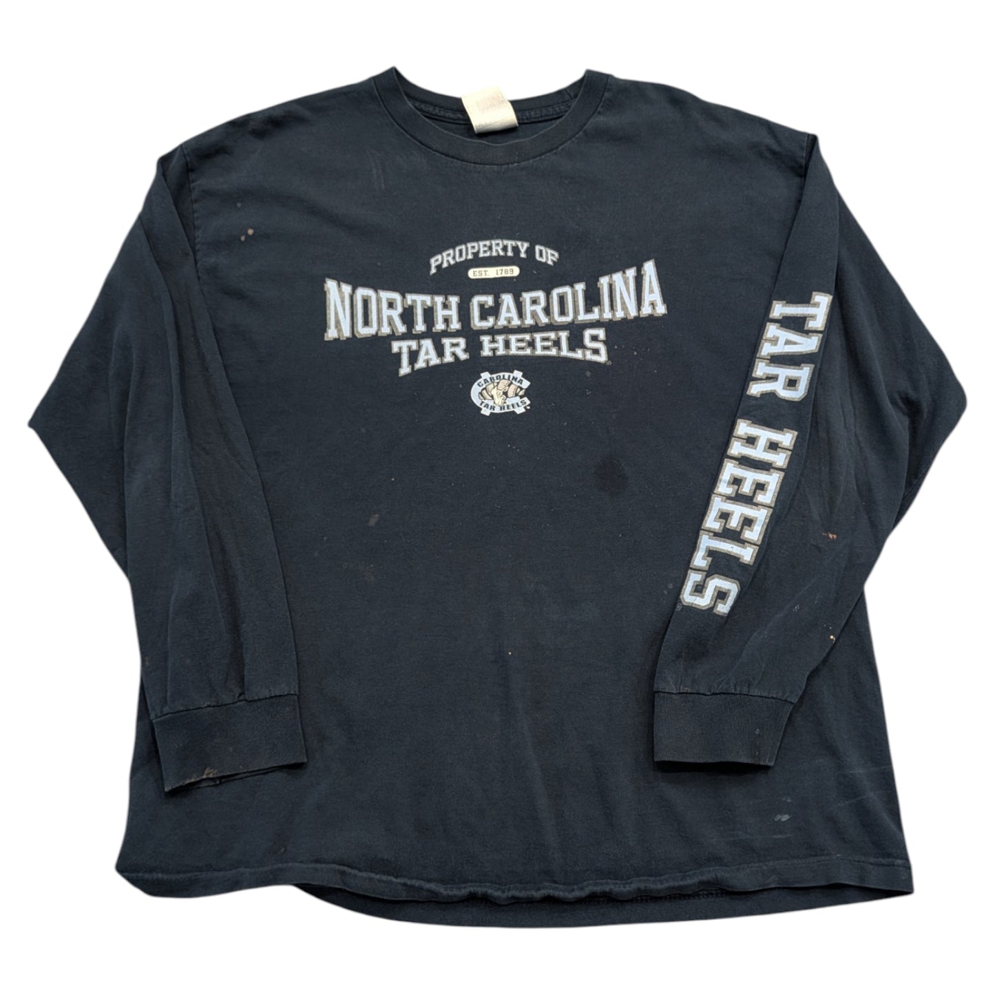 Y2K North Carolina Tar Heels Long Sleeve T shirt