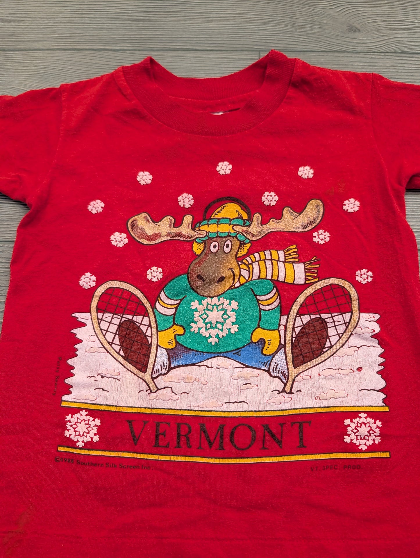 1988 Youth Moose Vermont T shirt