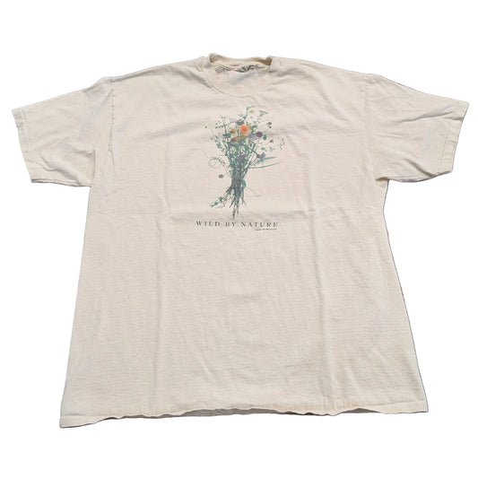 1997 Wild By Nature Flower Bouquet T shirt