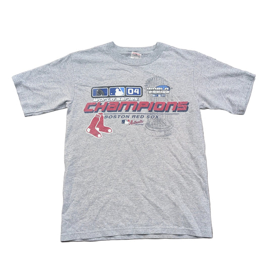 2004 Youth MLB World Series Champions Boston Red Sox T- shirt