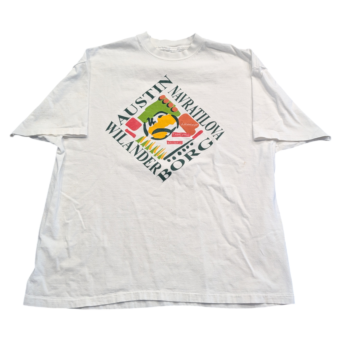 90s Advantage Team Tennis Wichita T Shirt