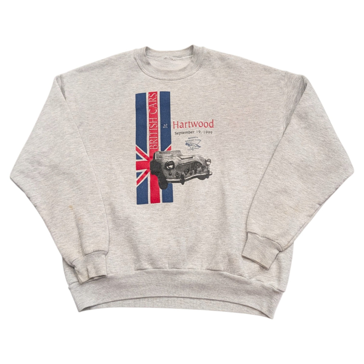 1999 British Cars at Hartwood Jaguar Crewneck Sweatshirt