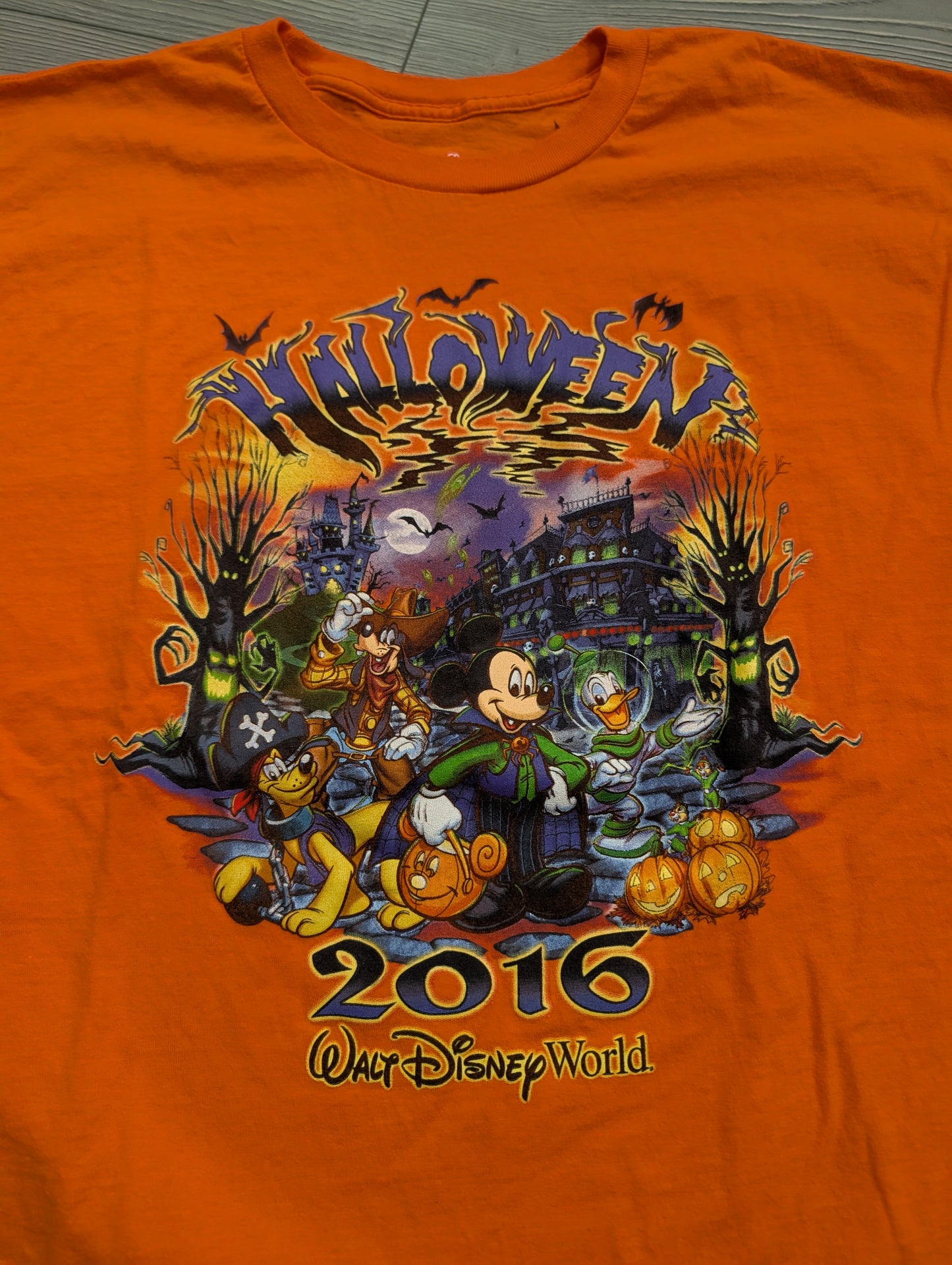 2016 Youth Halloween Walt Disney World Short Sleeve T Shirt