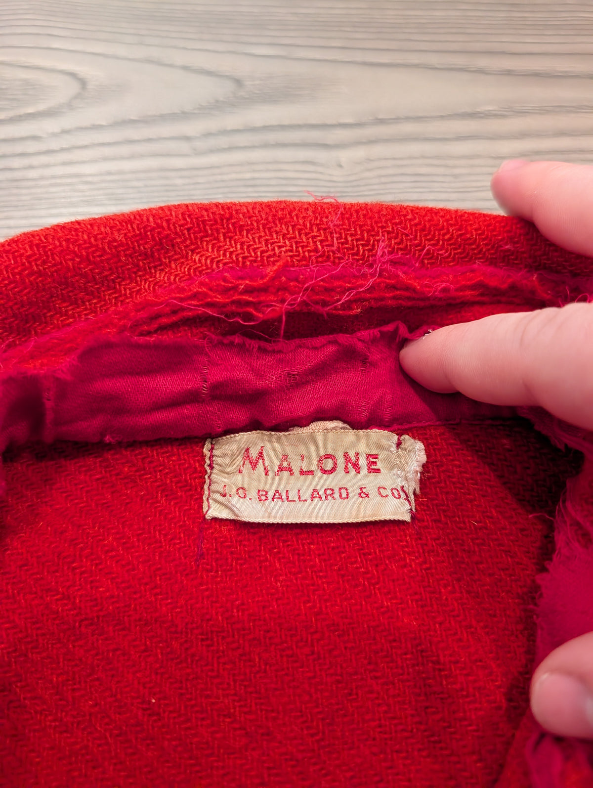 50s Malone Wool Hunting Shirt