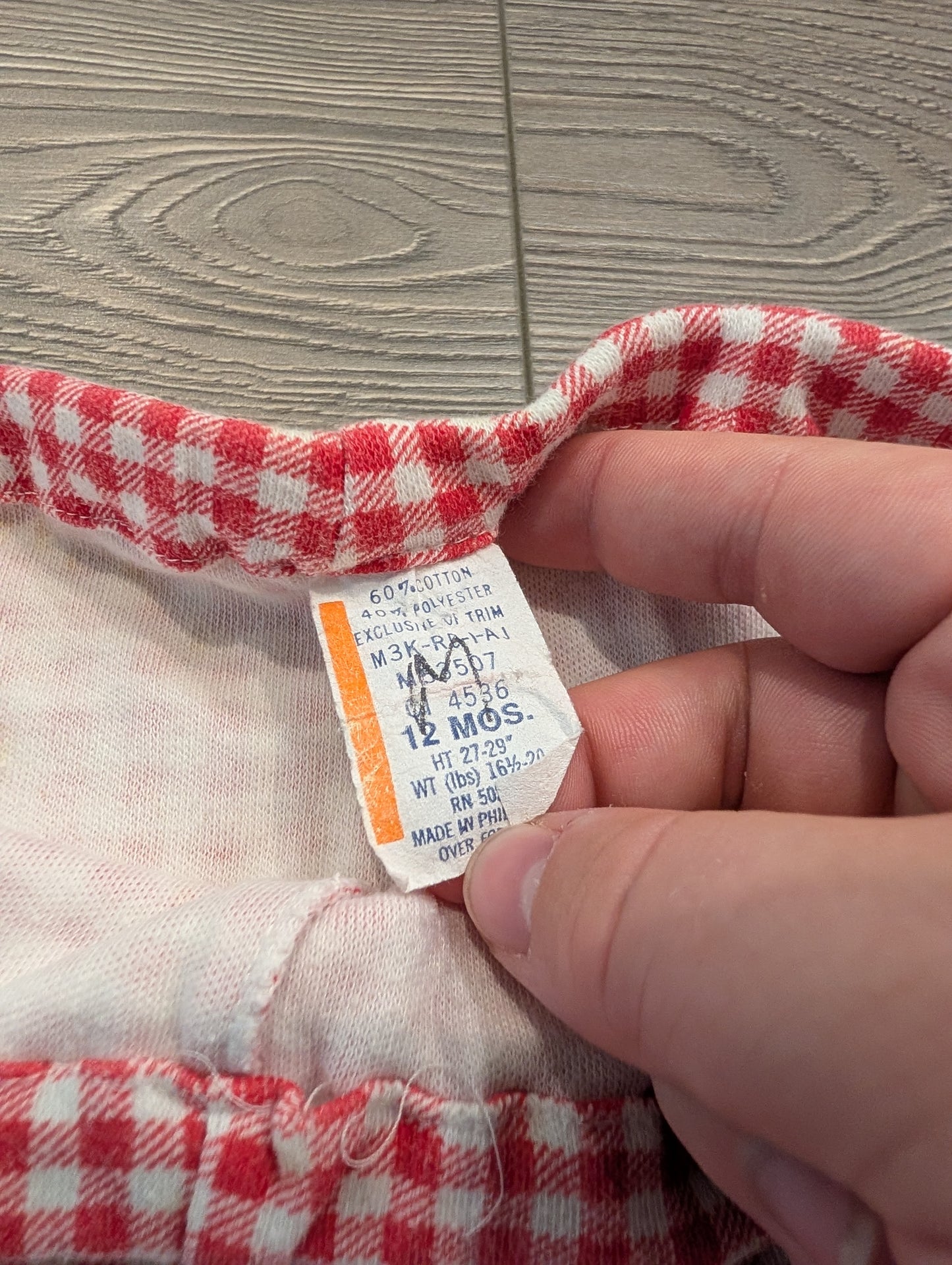 90s Youth Red Plaid Stretch Pants