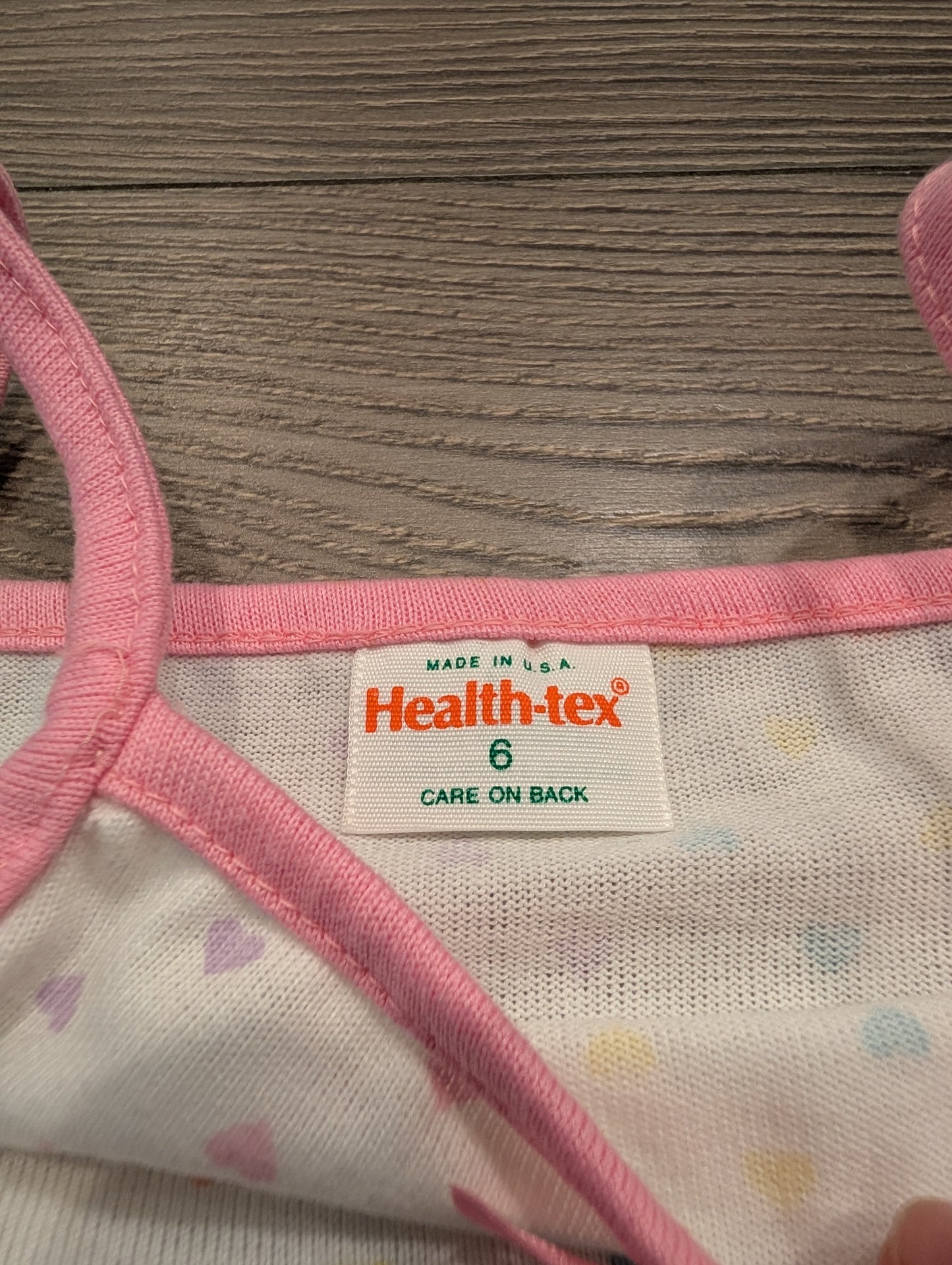 80s/90s Youth Rainbow Heart Tank Romper