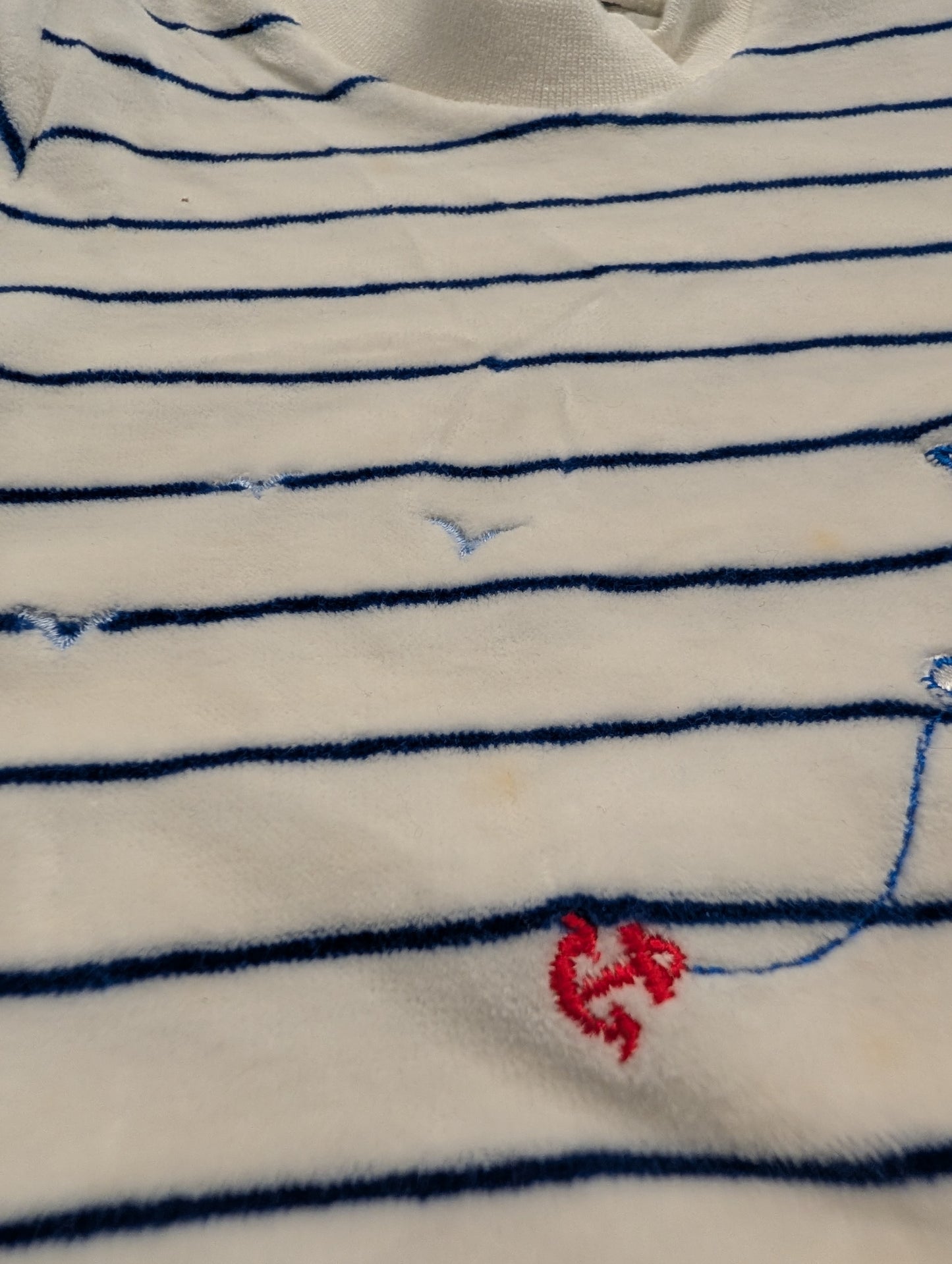 70s/80s Very Soft Striped Sailor Pullover Shirt