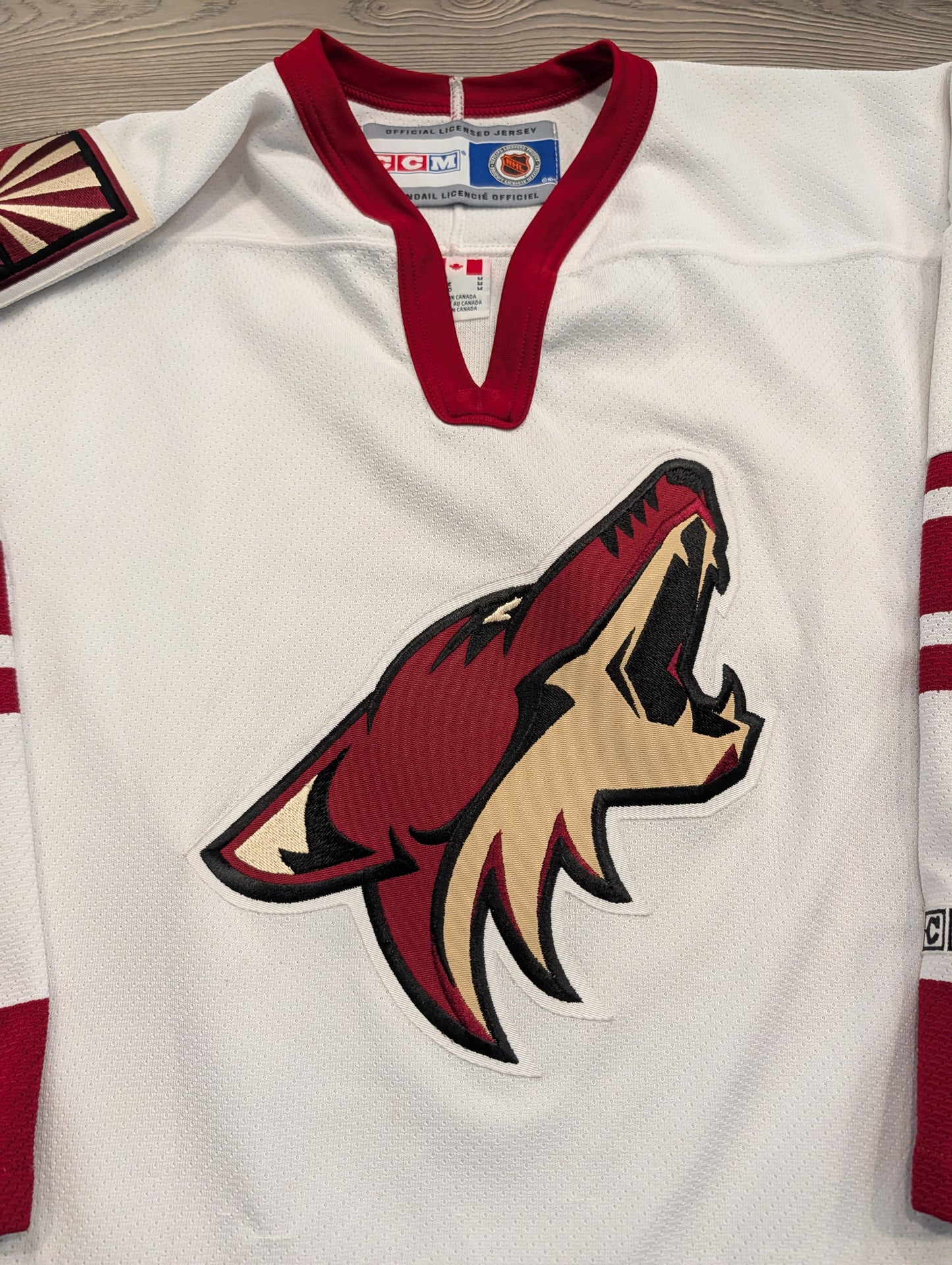 Y2K CCM Official Licensed Phoenix Coyotes NHL Jersey