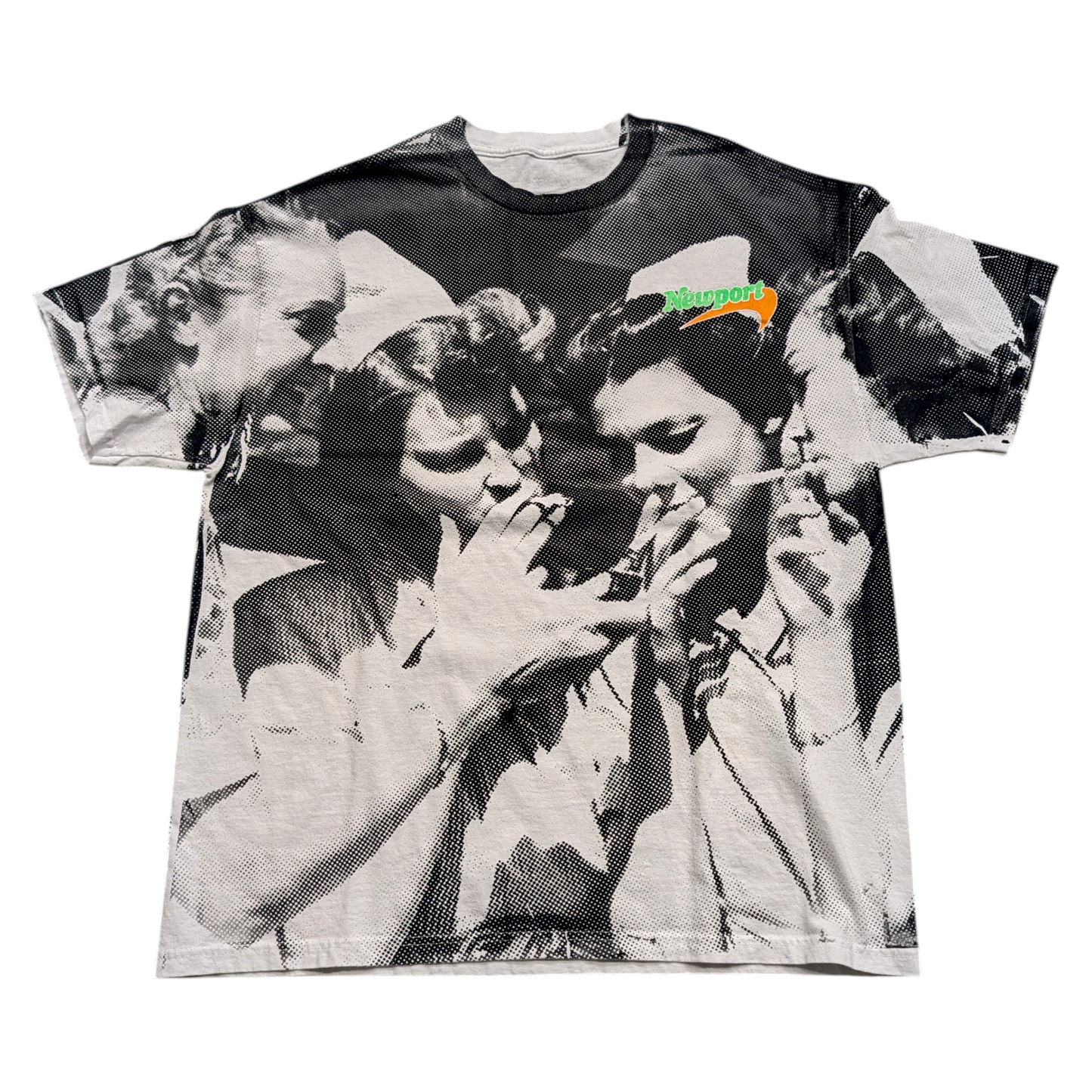 Newport Pleasure Smoking Nurse AOP T shirt