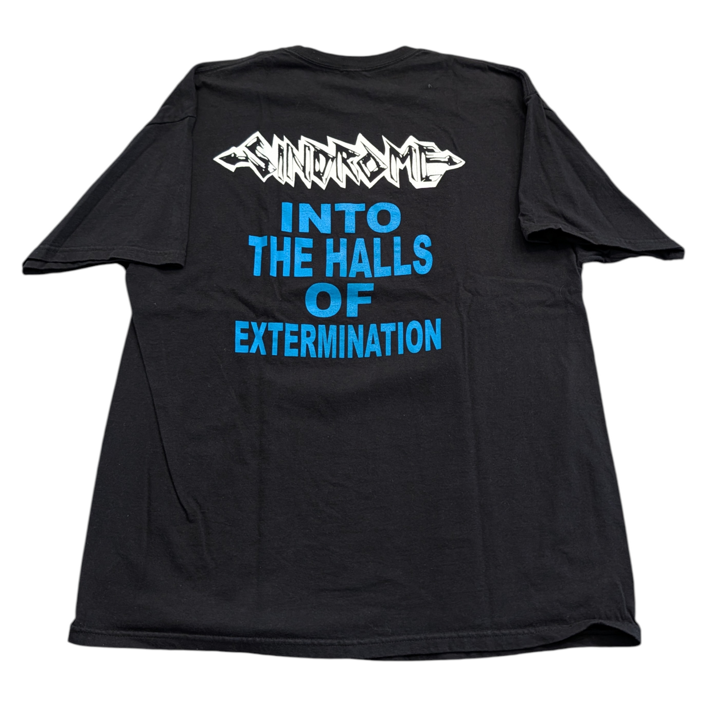 Y2K Sindrome "Into the Halls of Extermination" Metal T shirt