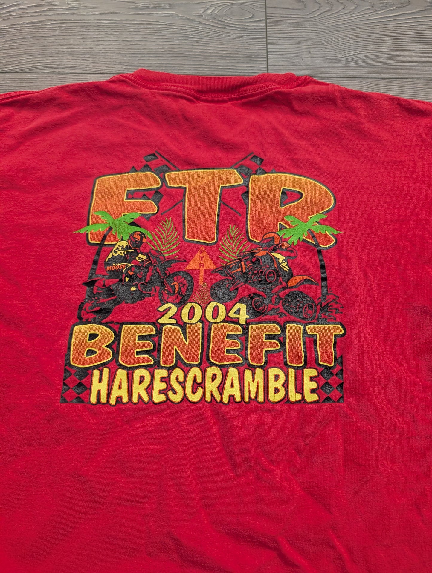 2004 Florida Trail Riders Benefit Hardscramble T Shirt