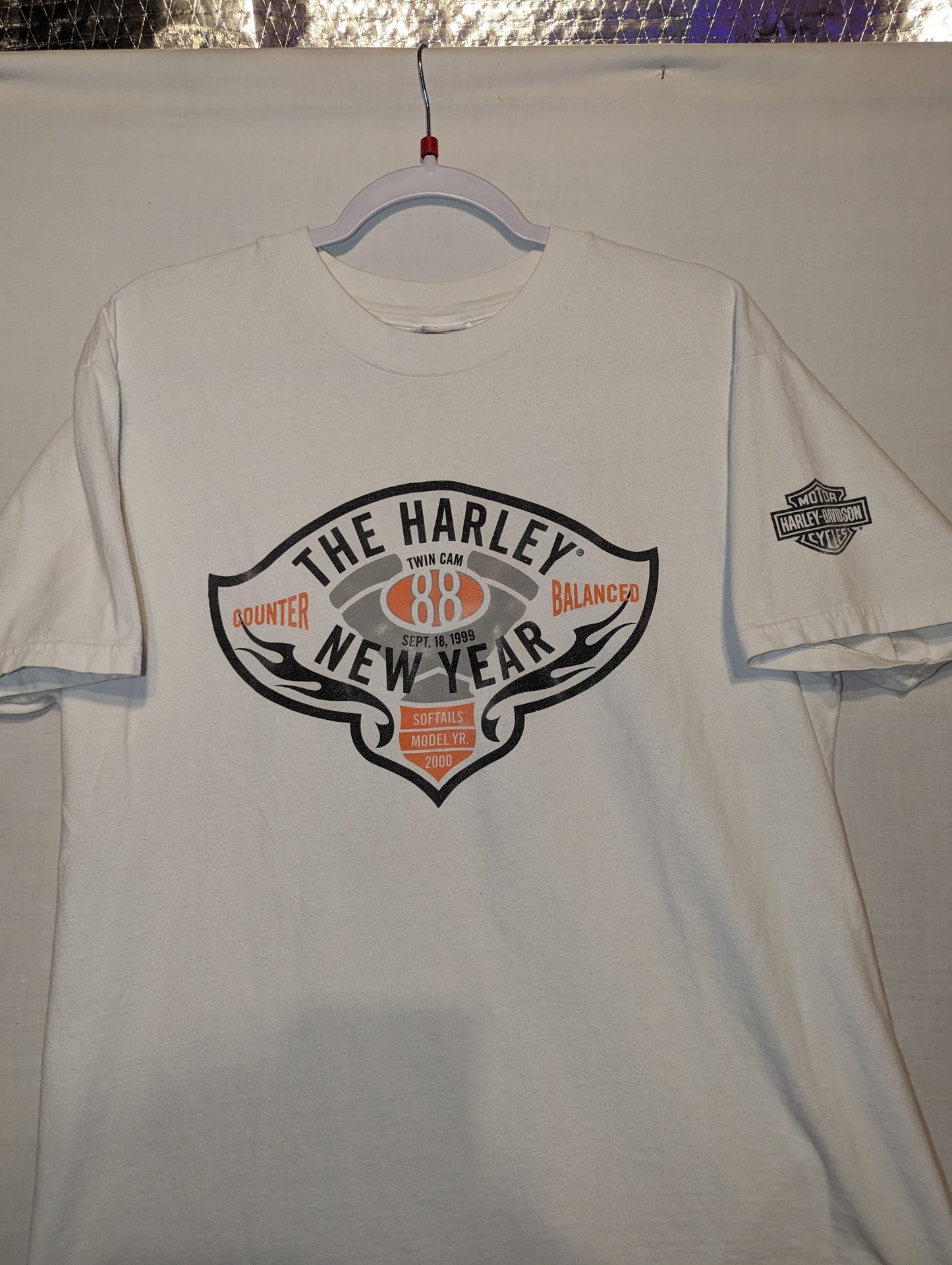 1999 The Harley New Year Harley Davidson t shirt