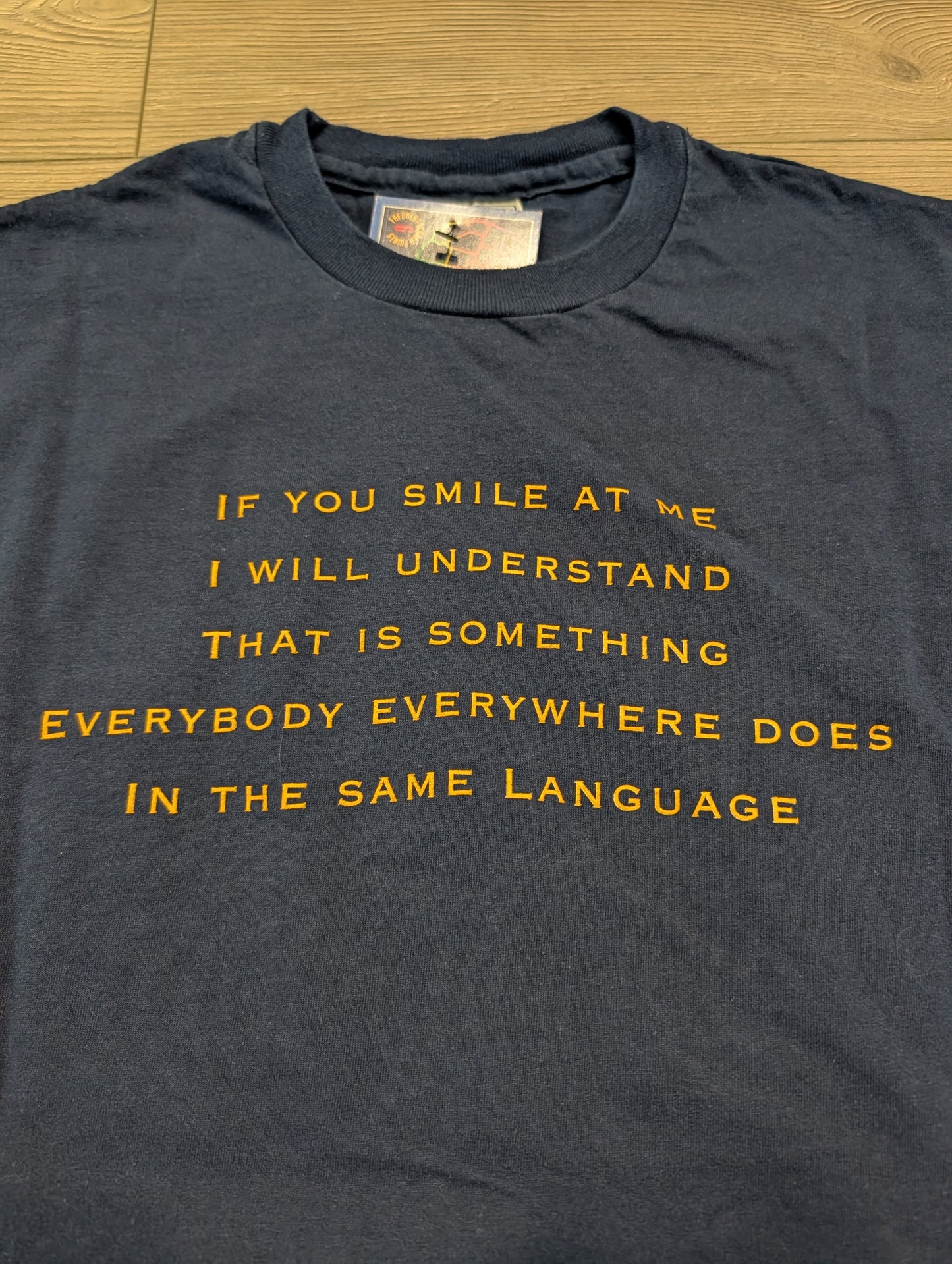 1992 Crosby Stills & Nash Wooden Ships Lyrics T shirt