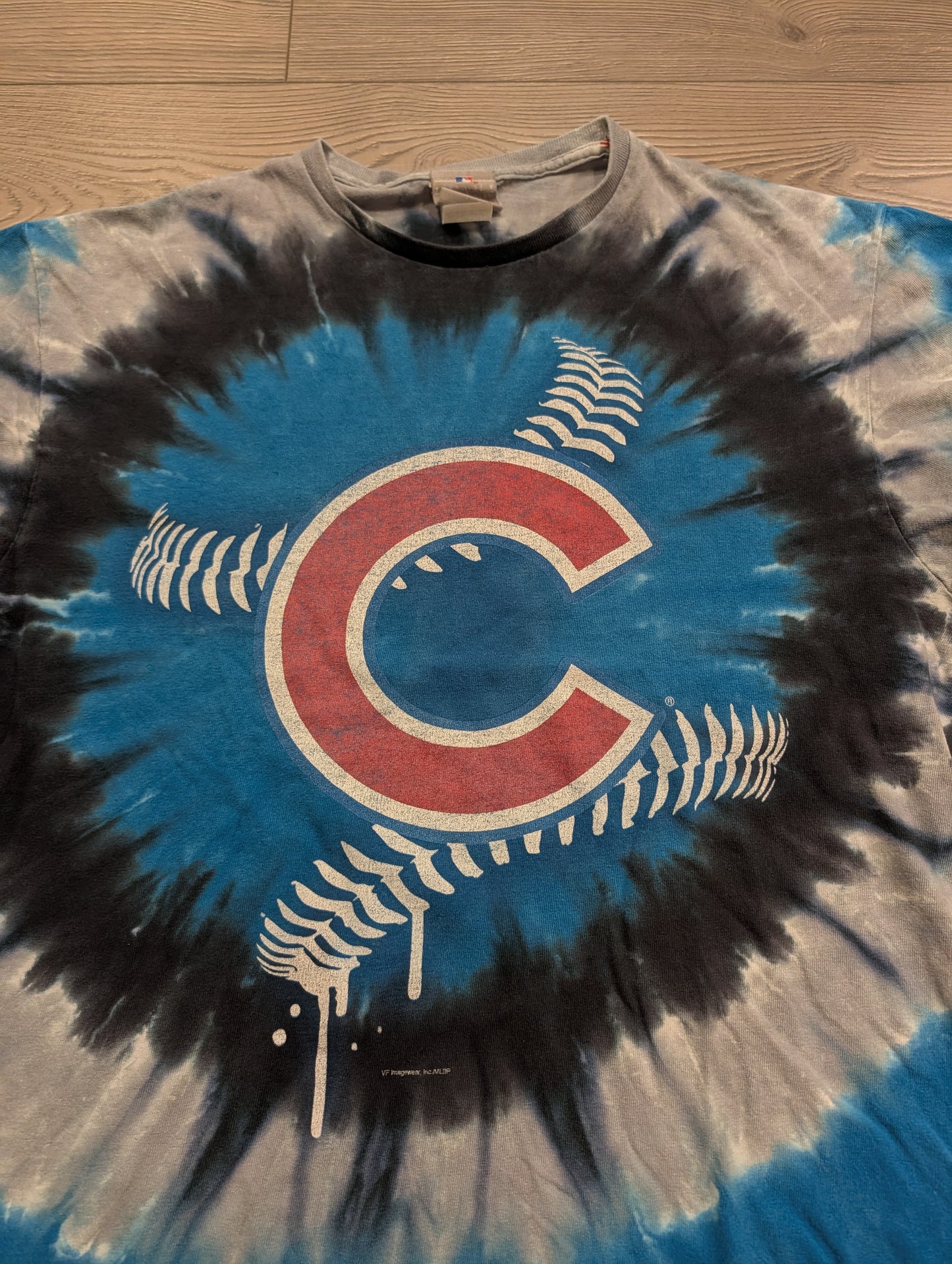 Y2K MLB Chicago Cubs Tie Dye T shirt