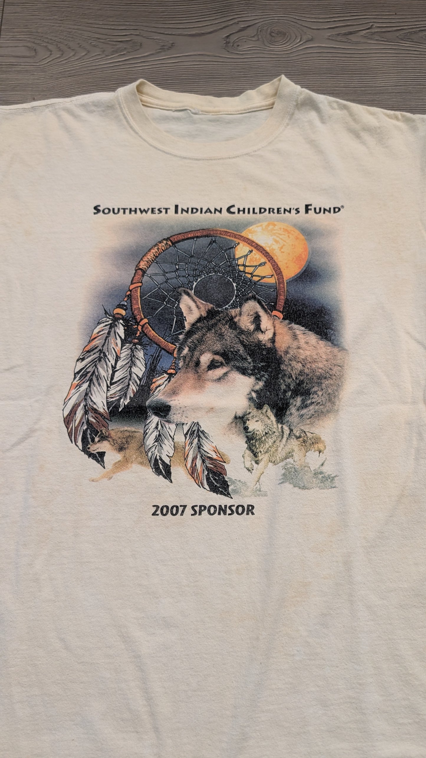 2007 Southwest Indian Children's Fund Sponsor T-shirt