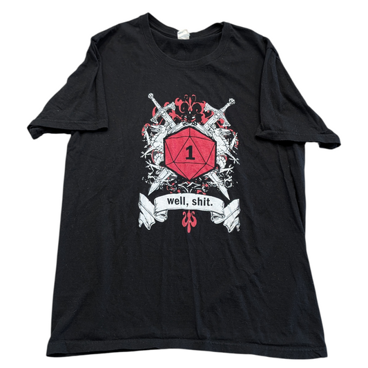 2000s Dungeons and Dragons Funny D20 T Shirt