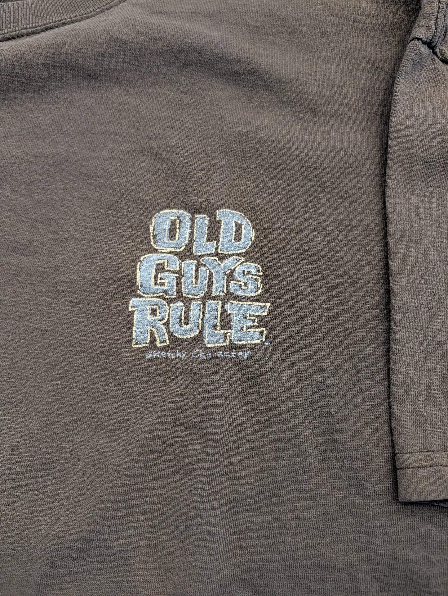Y2K Old Guys Rule T shirt