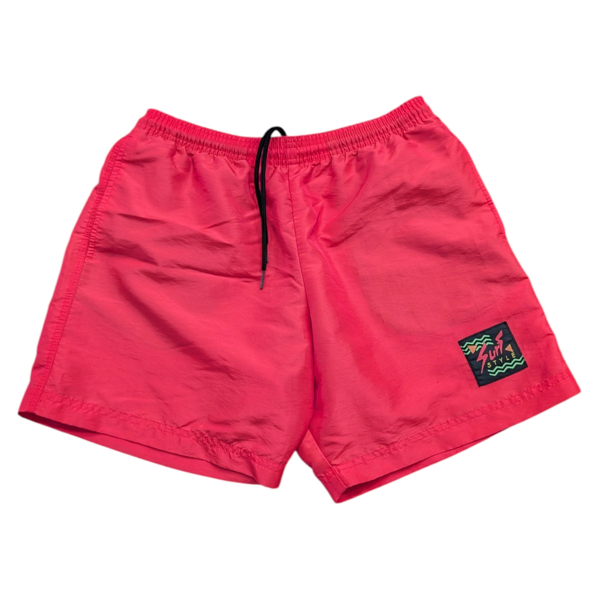 Neon Pink Surf Style Shorts