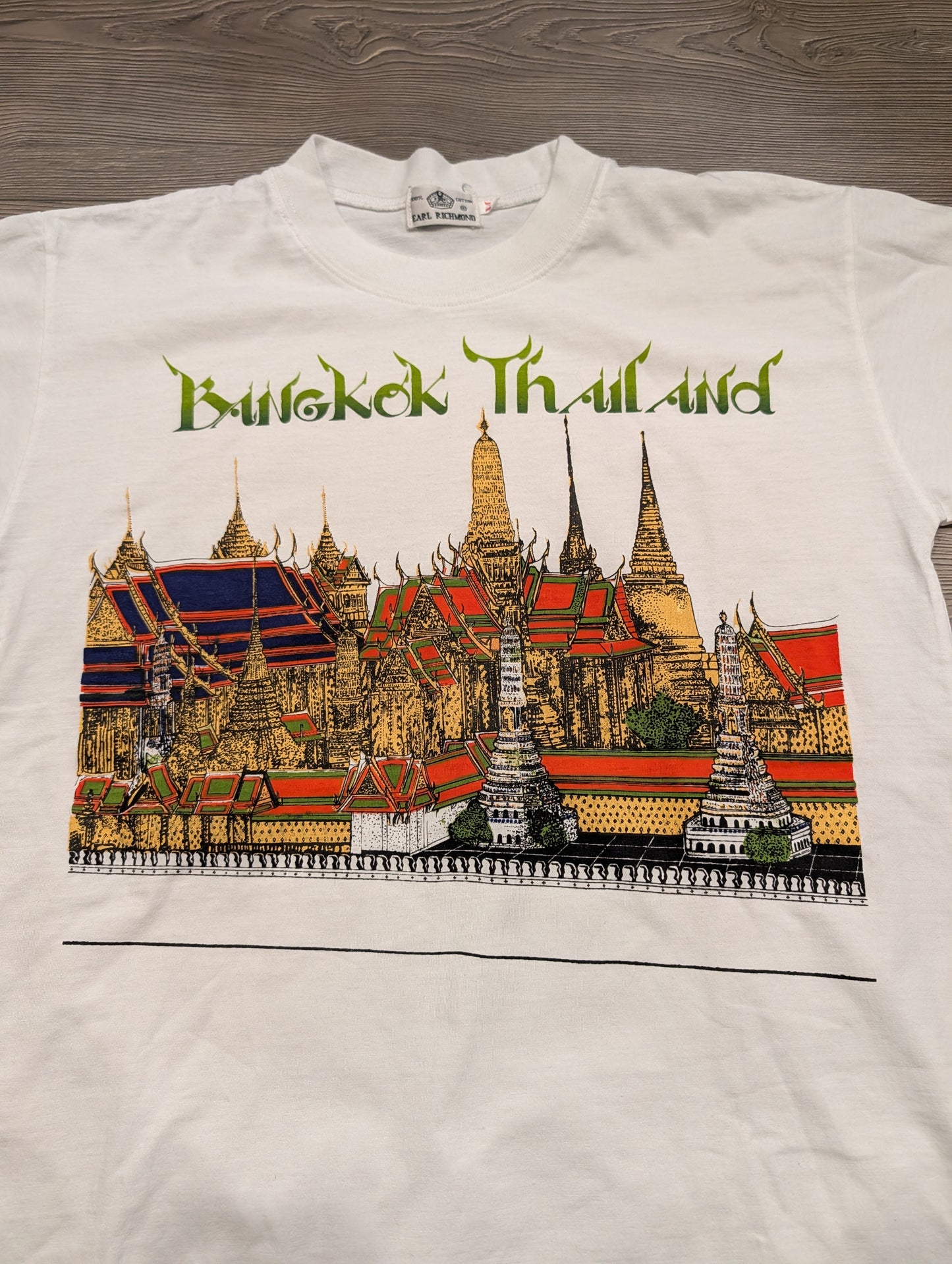 90's Wat Phra Kaew Temple Bangkok Thailand T shirt