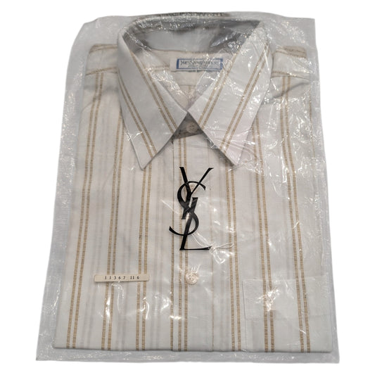 70s/80s Yves Saint Laurent Button-Up Dress Shirt
