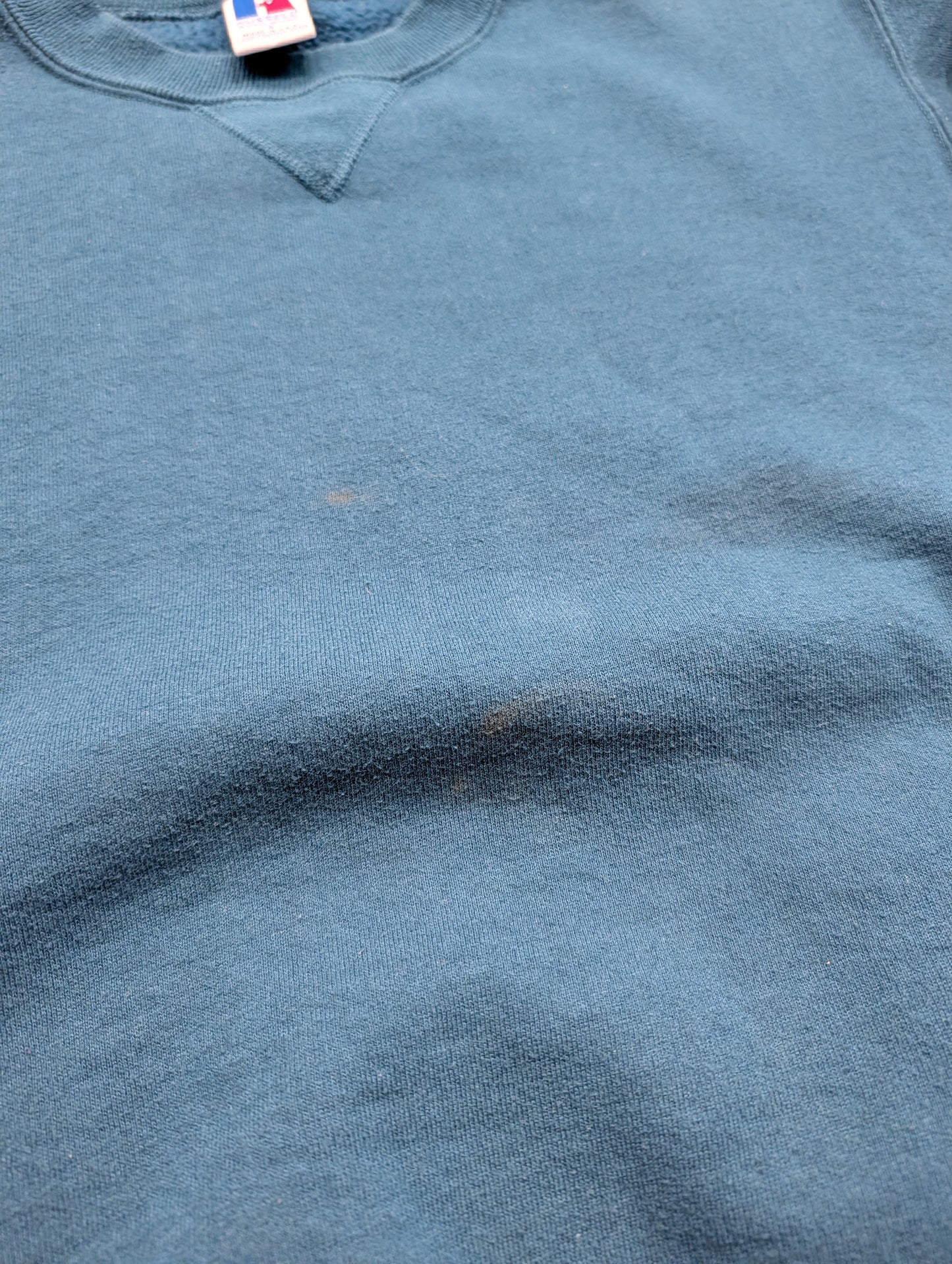 90s Russell Athletic Blank Double V Crewneck Sweatshirt