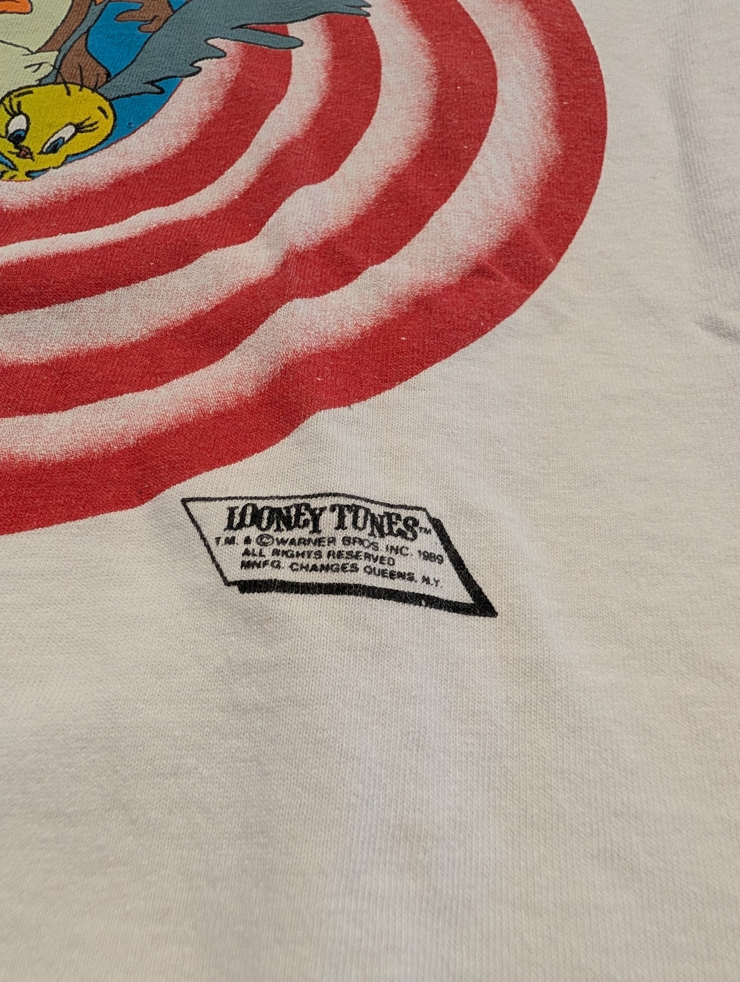 1989 Loony Tunes That's All Folks T shirt