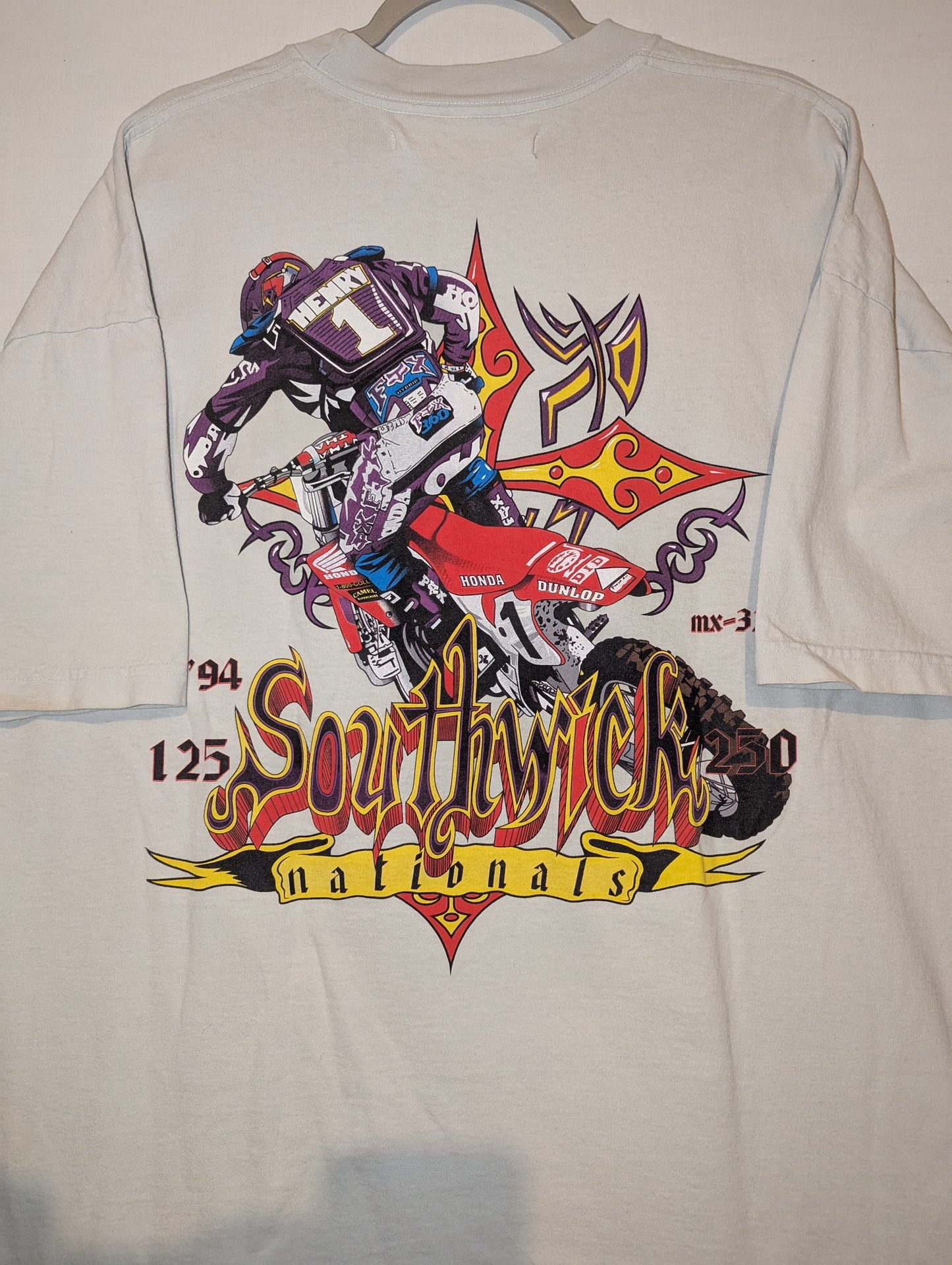 Modern '94 Southwick Nationals 125/250 DIRT STUDIOS t shirt XXL