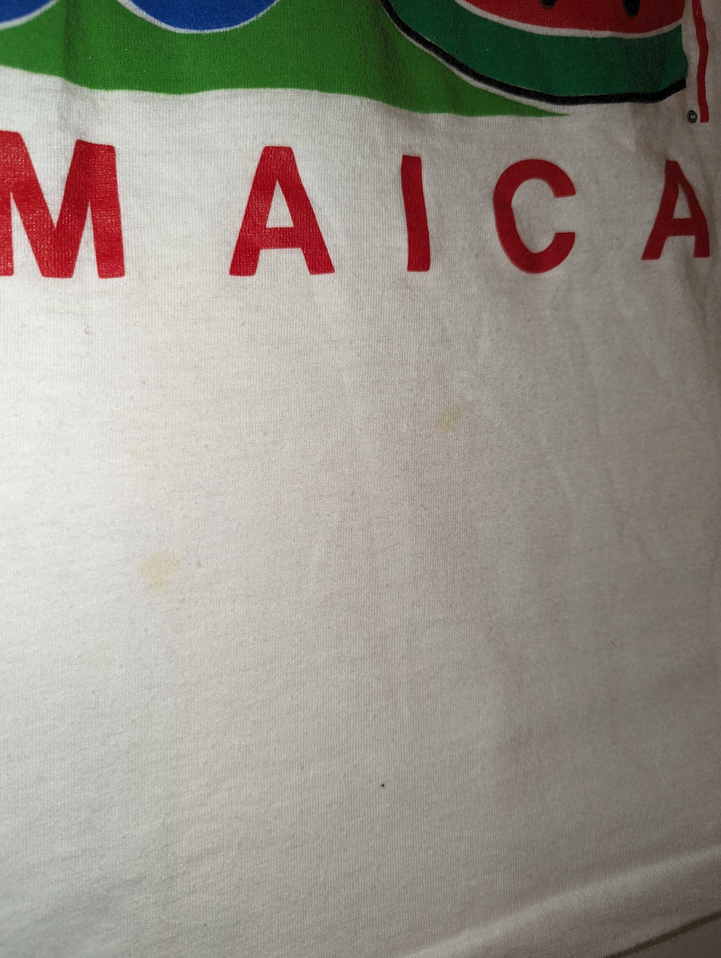 1980s Jamaica Fruit location t shirt