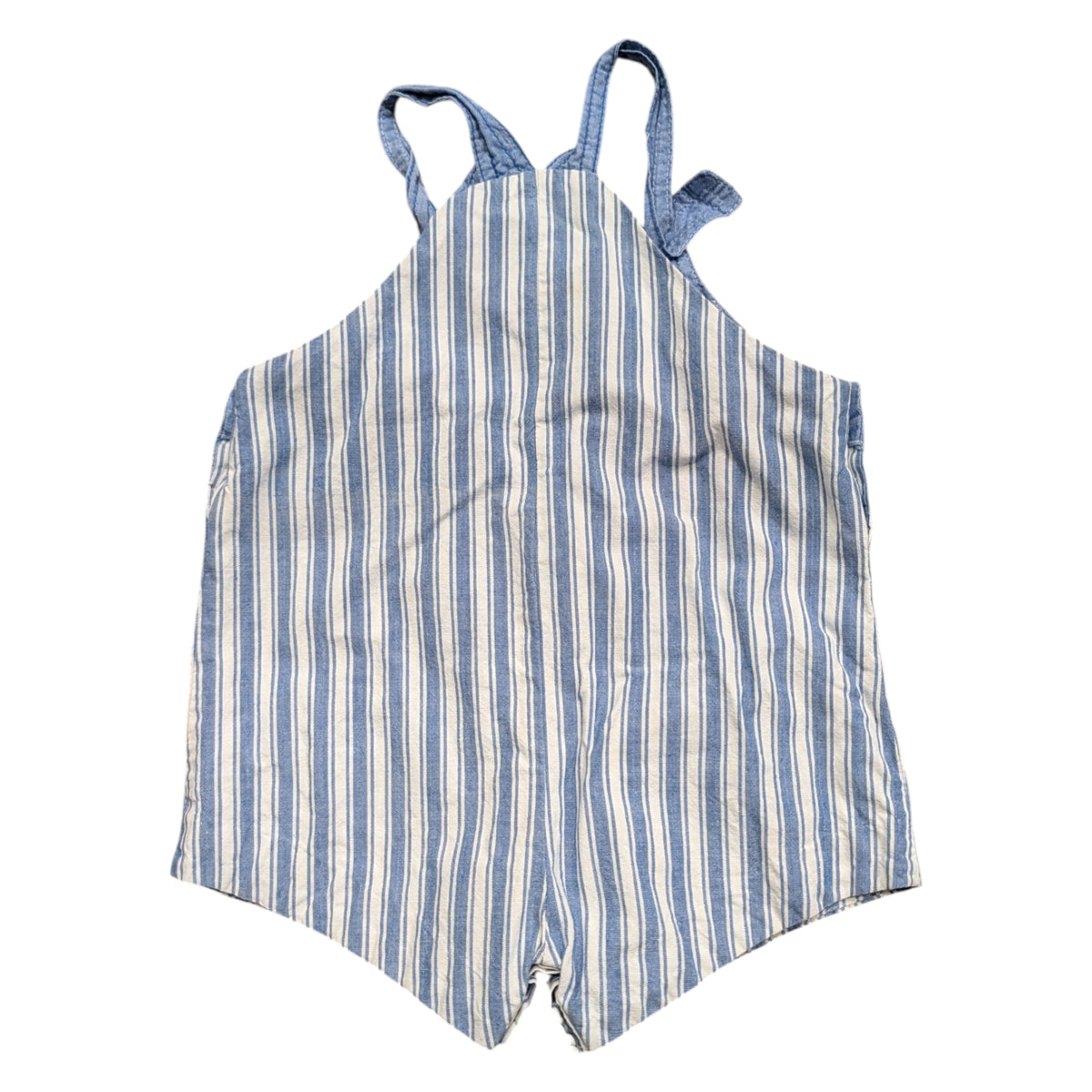 90s Youth Nautical One piece Overall Shorts