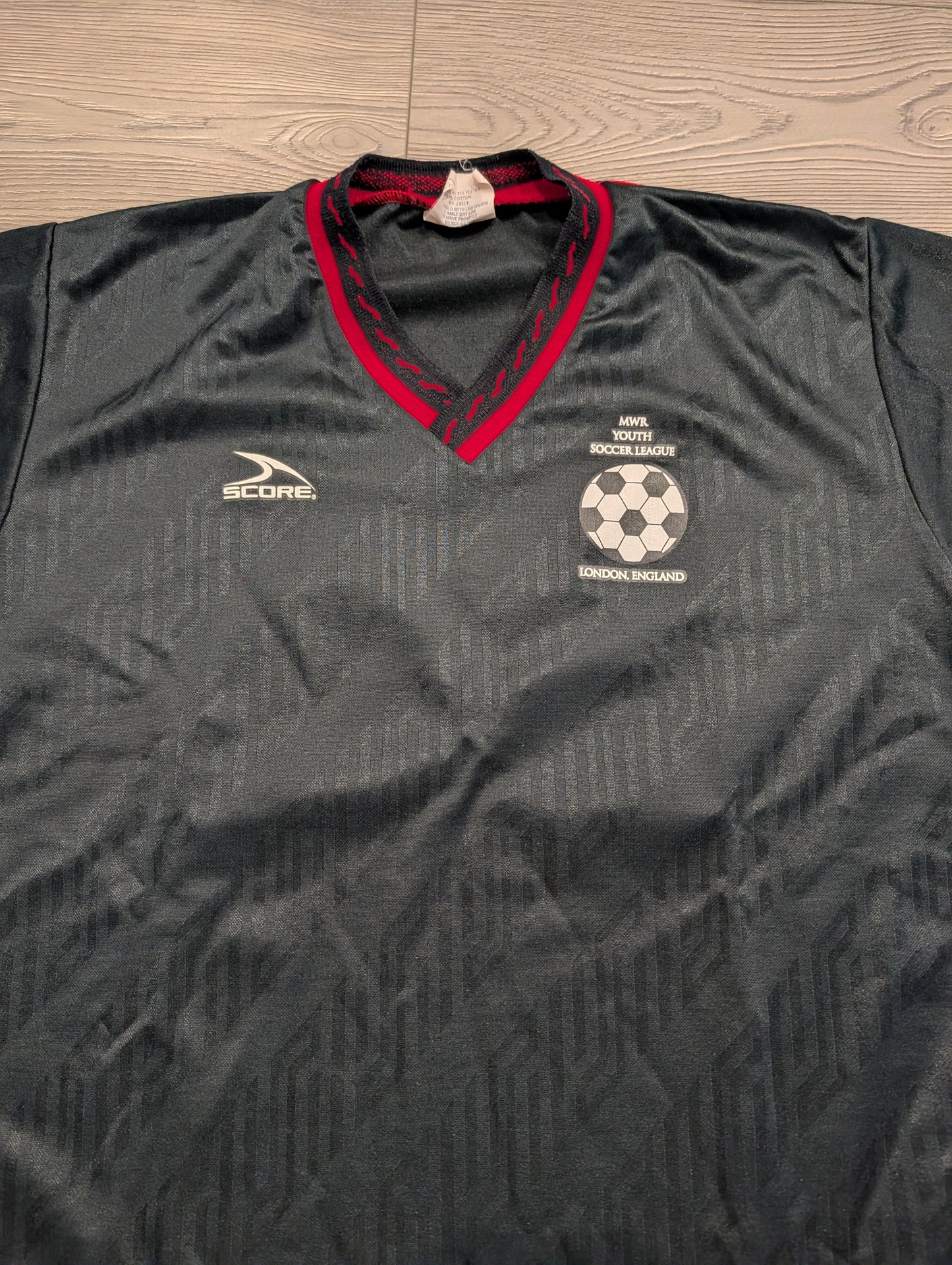 90s/Y2K England MWR Youth Soccer League Jersey