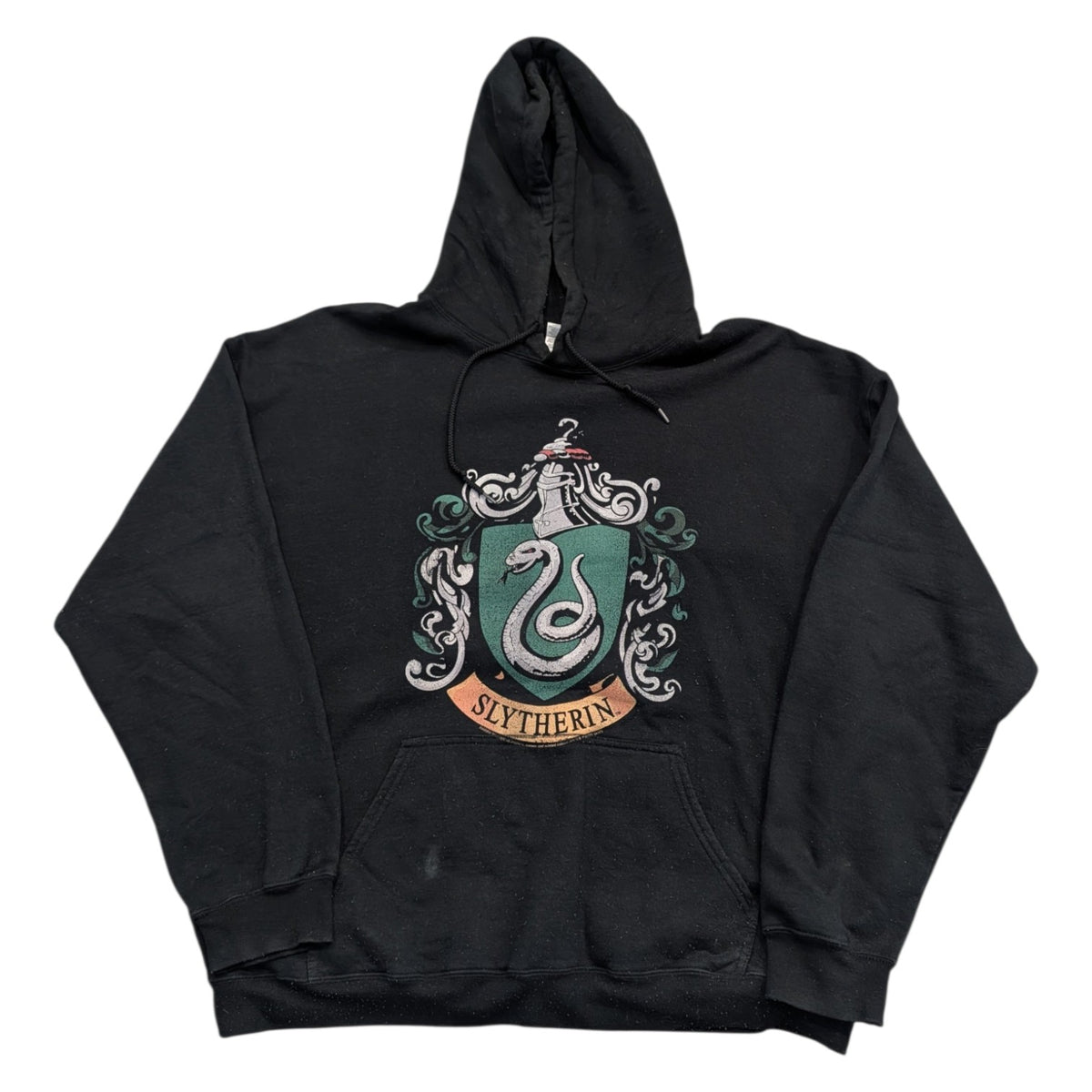 Harry Potter Slytherin Coat of Arms Hooded Sweatshirt