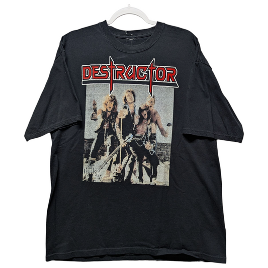 2000's Destructor Metal Band t shirt