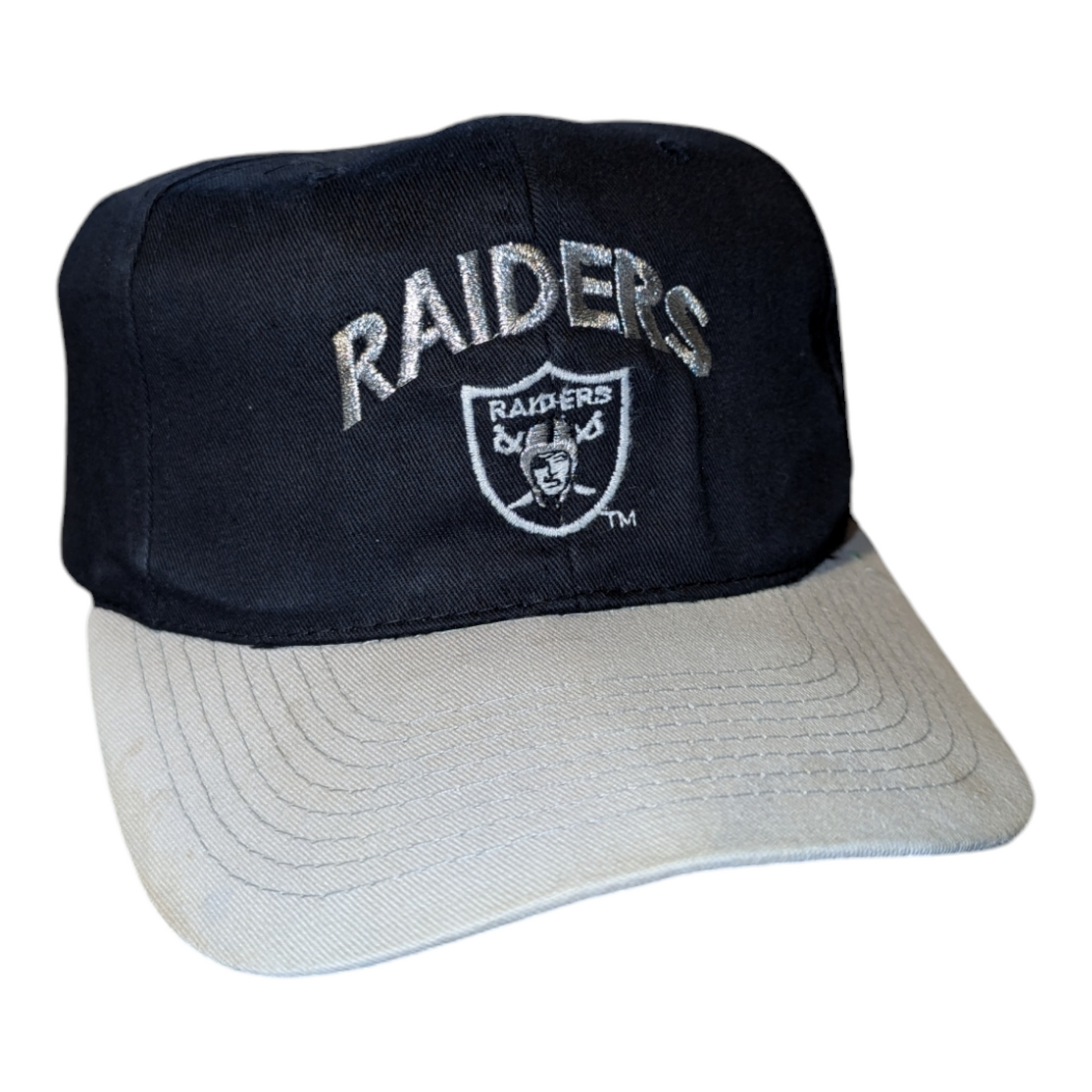 90s Raiders arch spellout drew perason Snapback Hat