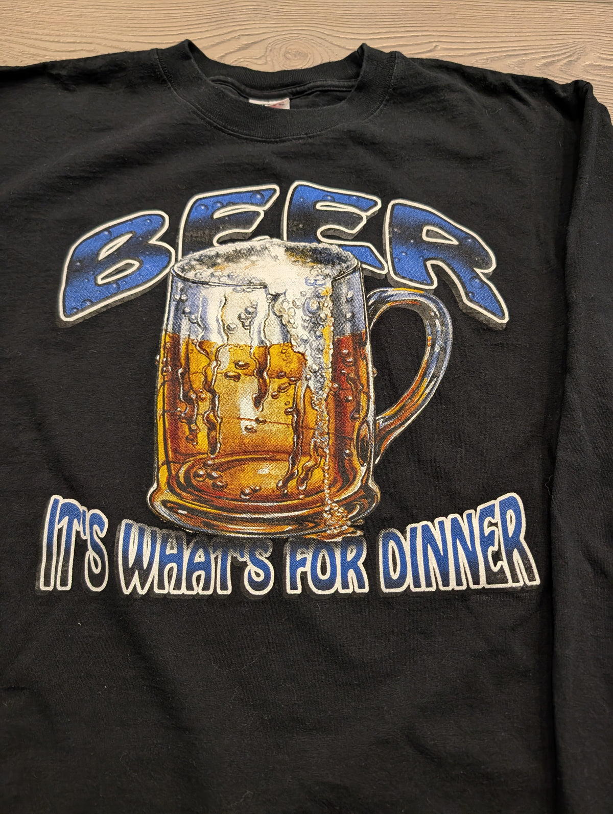 1999 Beer It's What's for Dinner Long Sleeve T-Shirt