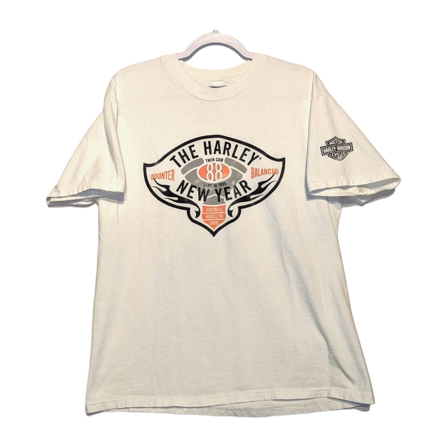 1999 The Harley New Year Harley Davidson t shirt