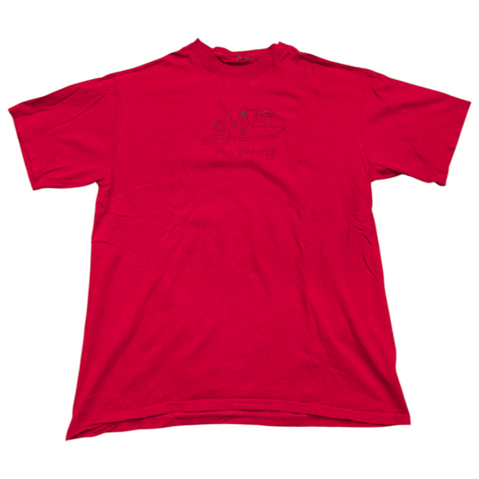 Y2K Fly Fishing Humor T shirt