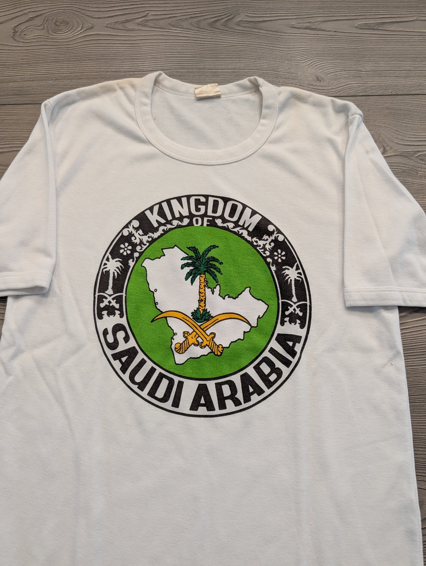 70s/80's Kingdom of Saudi Arabia T shirt