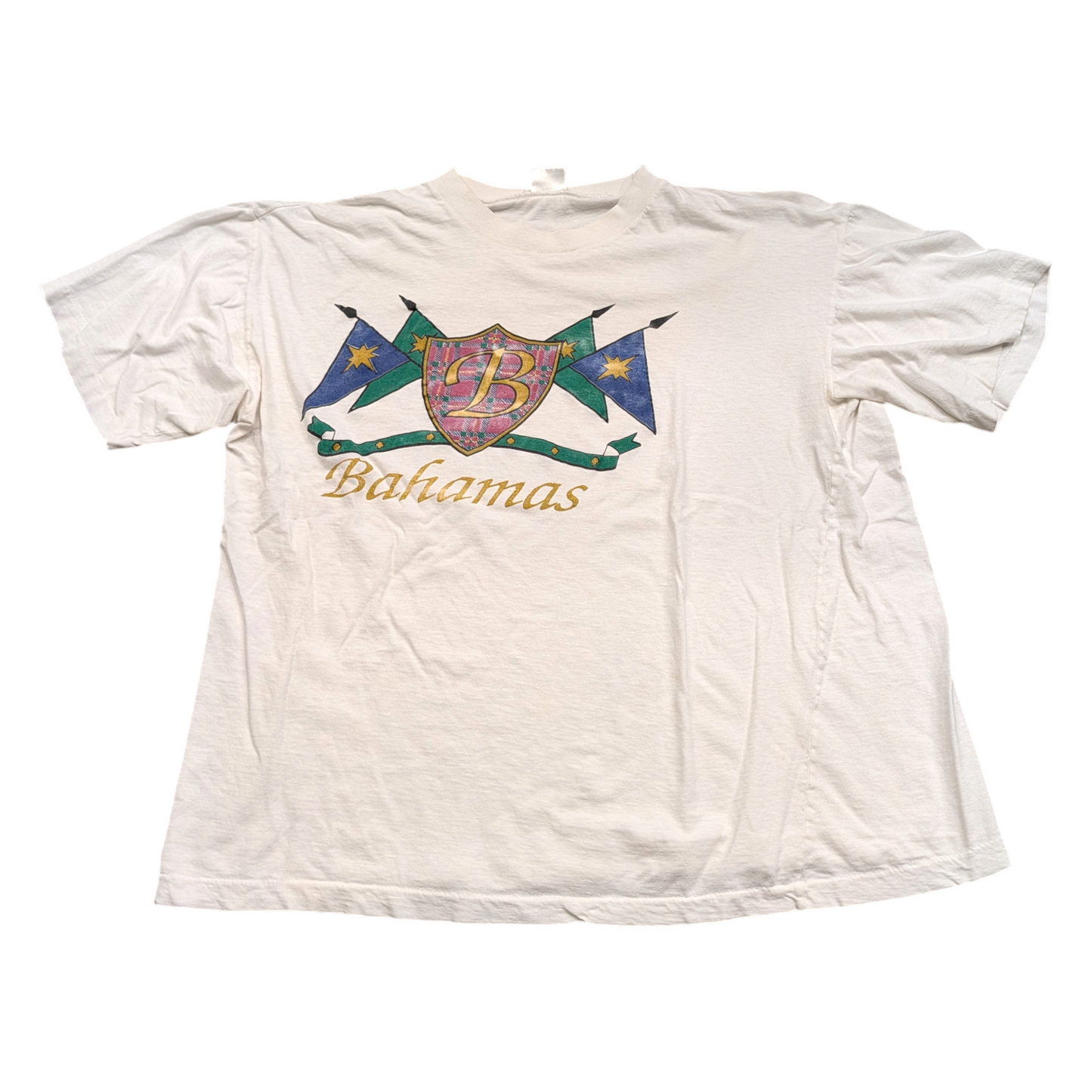 80's Bahamas Flags T shirt