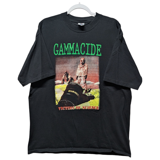 Mid 2000's Gamacide Victims of Science Metal T shirt