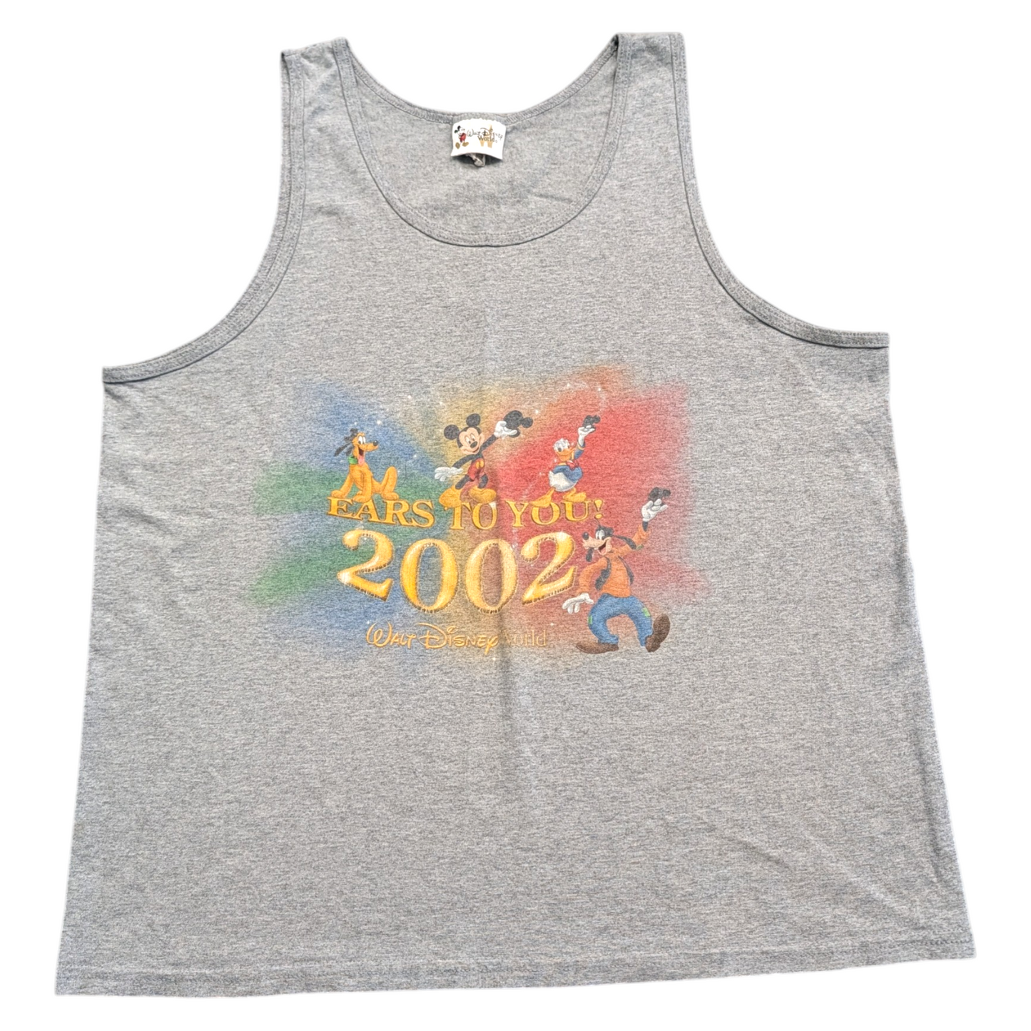 2002 Walt Disney Word Ears to You Tank Top