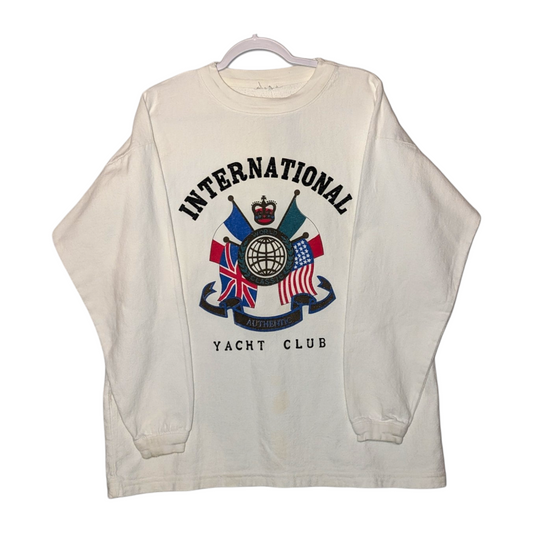 80s International Yacht Club crewneck sweatshirt