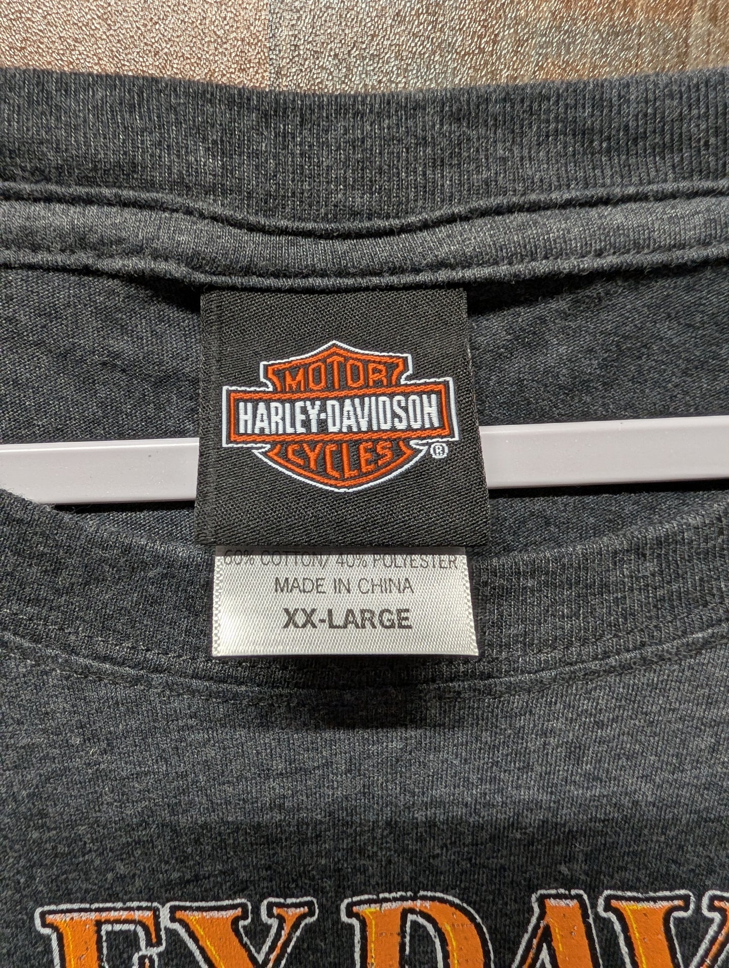 Mid 2000's Harley Davidson Nassau Bahamas Long Sleeve T Shirt