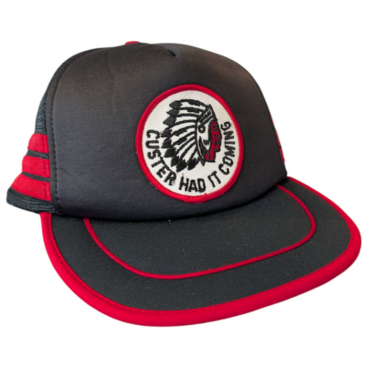 80's Three Stripe Custer Had It Coming Snapback Hat