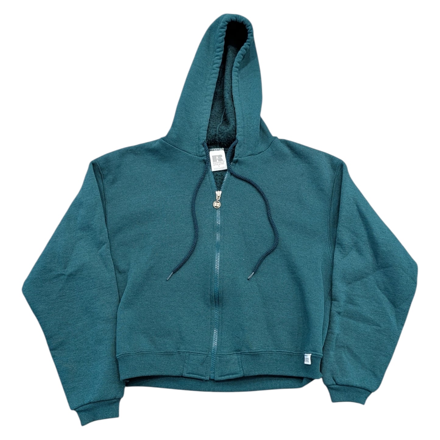 Y2K Women's Russell Athletic Mid Cut Hoodie Sweatshirt