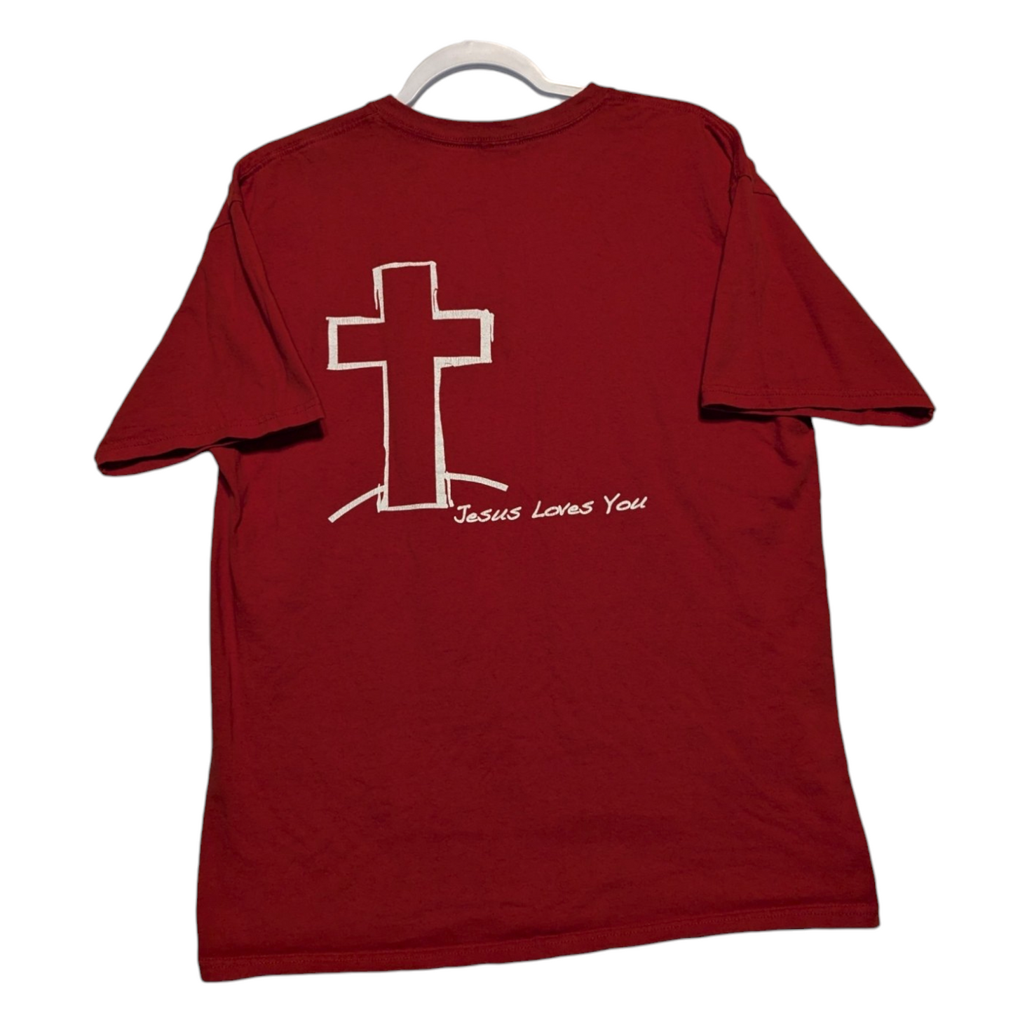 Y2K Jesus Loves You t shirt