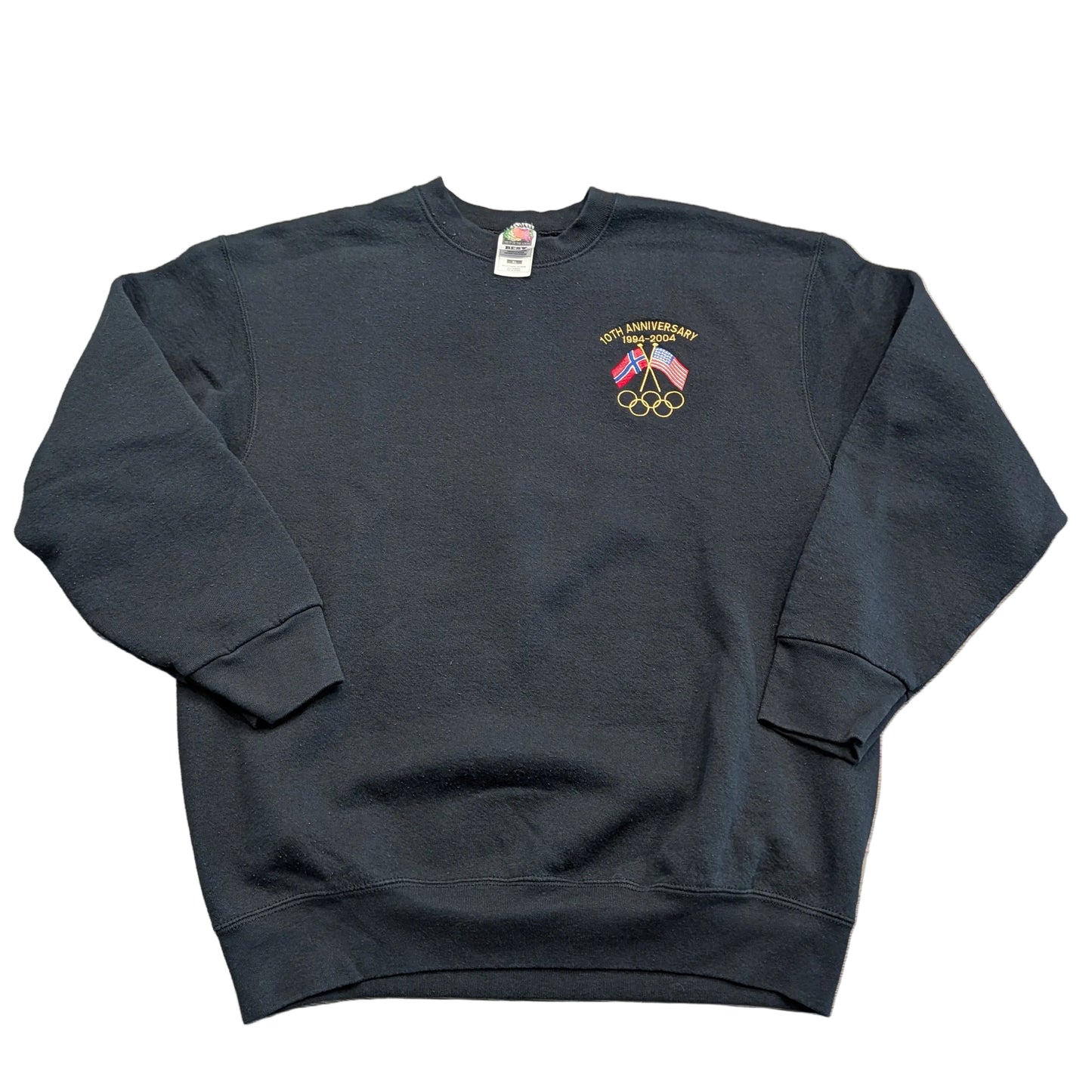 2004 10th Anniversary Lillehammer Winter Olympics in Norway Sweatshirt