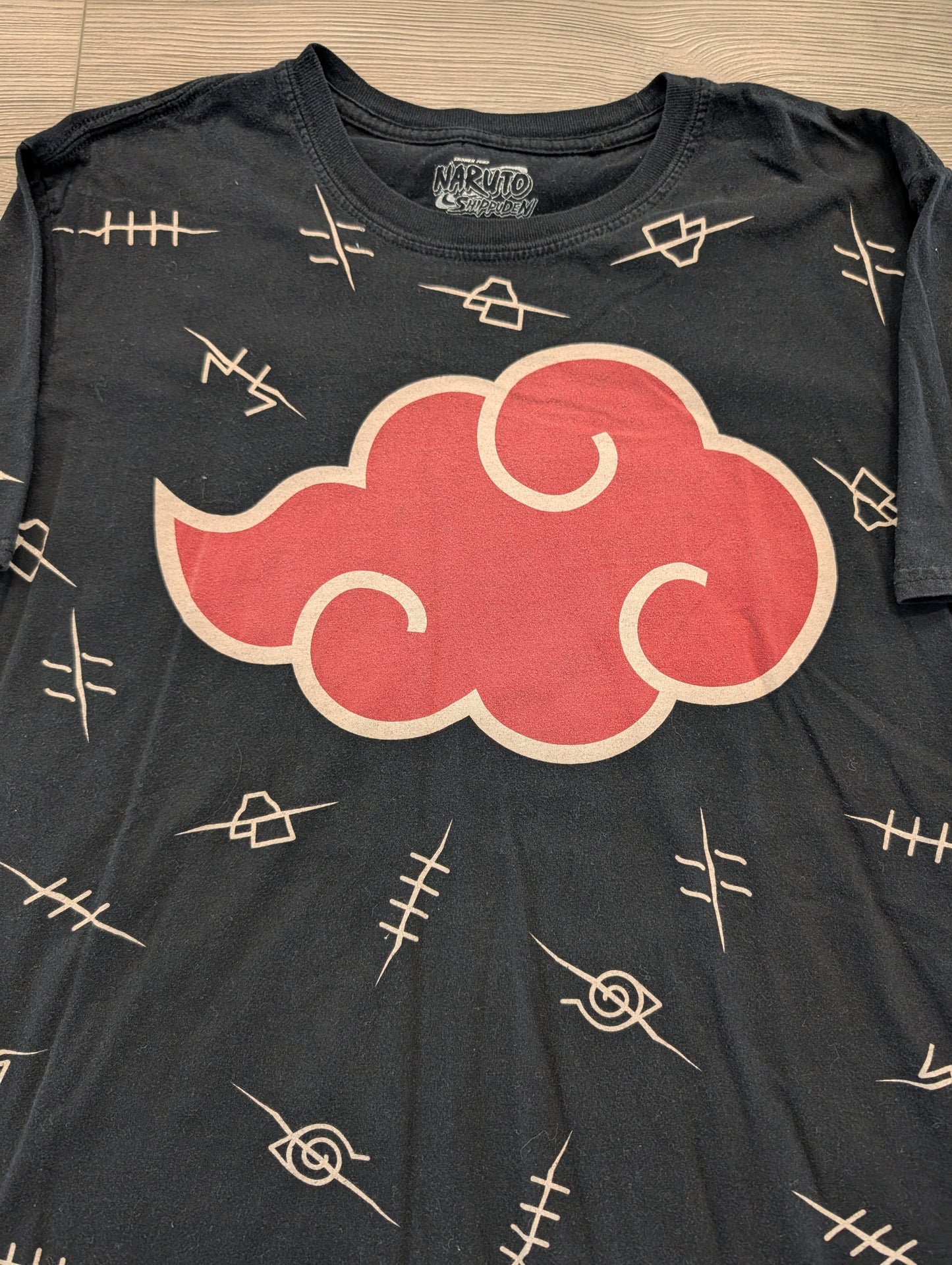 Y2K Naruto Ripple Junction AOP T shirt