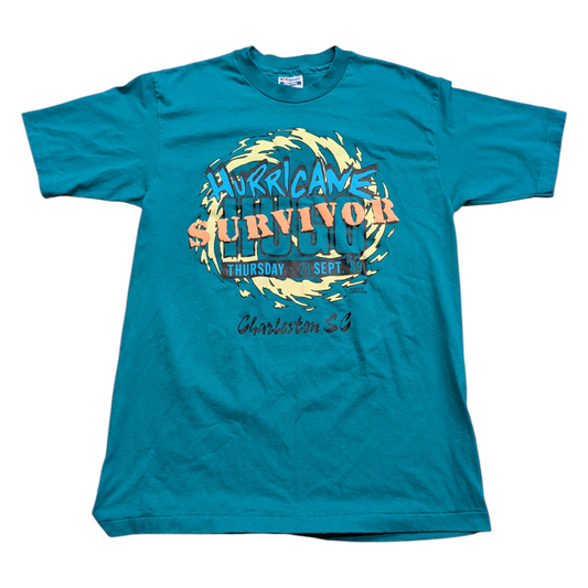 1989 Hurricane Hugo Survivor t-shirt